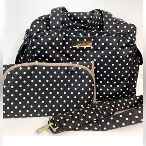 NWT My Jujube Be Prepared Legacy Black Duchess Diaper Bag